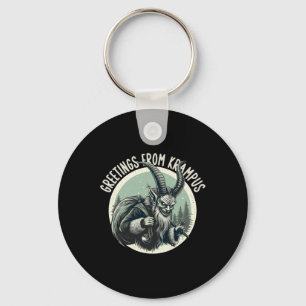 Porte-clés Salutations Du Festival de Noël Gruss Vom Krampus