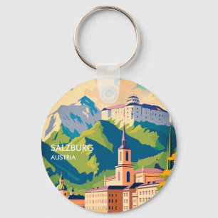 Porte-clés Salzbourg Autriche Voyage