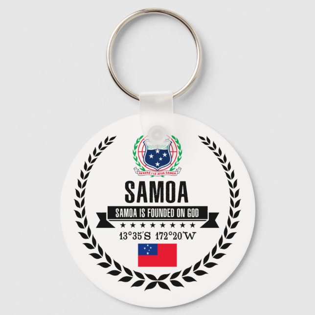 Porte-clés Samoa (Recto)