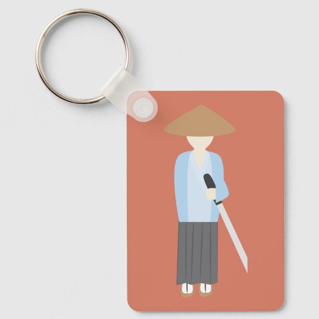 Porte-clés Samurai (Recto)