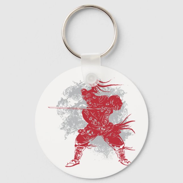 Porte-clés Samurai Pose (Recto)