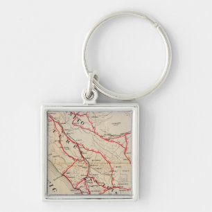 Porte-clés San Benito, Fresno, Monterey, San Luis Obispo
