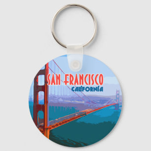 Porte-clés San Francisco California Golden Gate Bridge