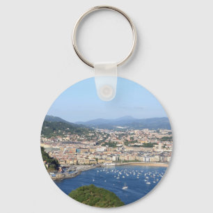 Porte-clés San Sebastian beautiful scenic coastline