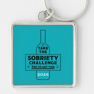 Porte-clés Sans Alcool Et Sobre