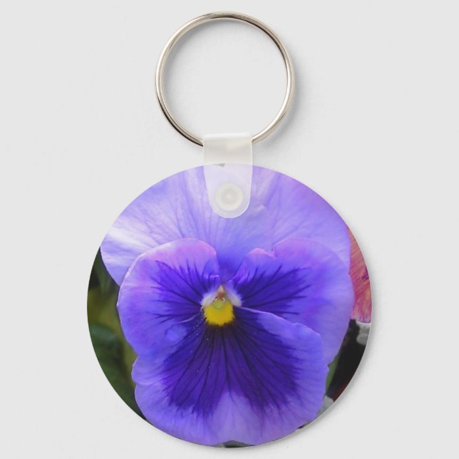 Porte-clés sansy bleu (Recto)