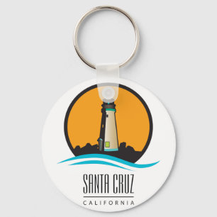 Porte-clés Santa Cruz California Lighthouse
