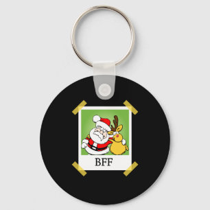 Porte-clés Santa & Reindeer  BFF's