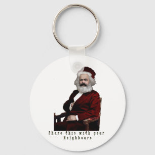 Porte-clés SantaKarl MarXmas
