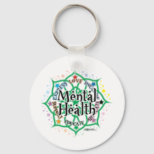 Porte-clés Santé mentale Lotus