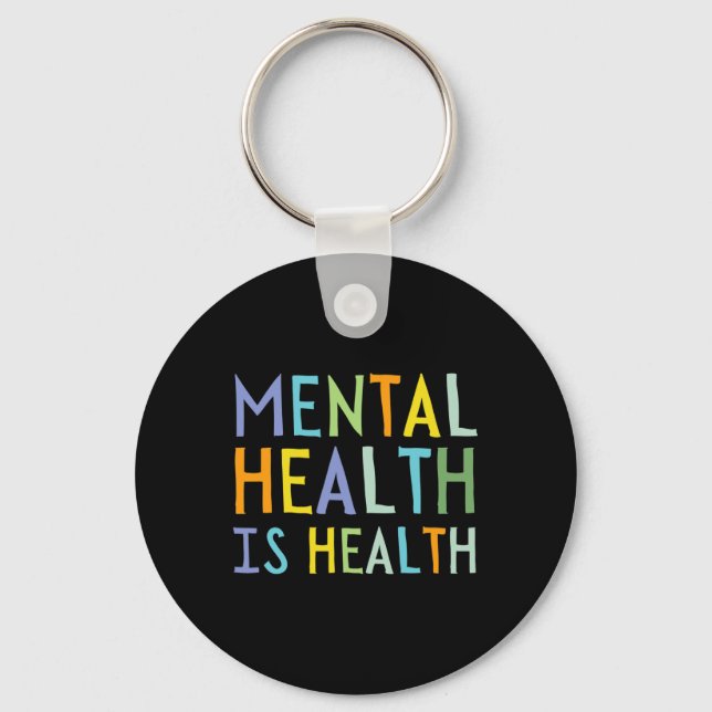 Porte-clés Santé mentale : santé mentale Sensibilisation à la (Recto)