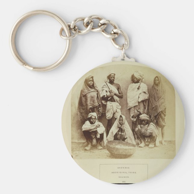 Porte-clés Saonras, une tribu indigène de Saugor, central (Devant)