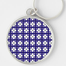 Porte-clés Sapphire Diamond Art, Bleu