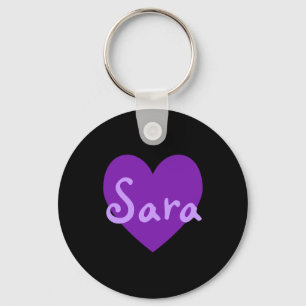 Porte-clés Sara en violet