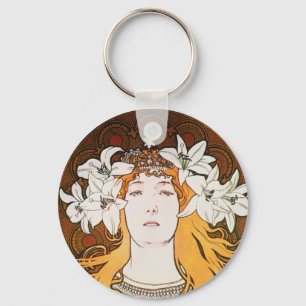 Porte-clés Sarah Bernhardt, Mucha