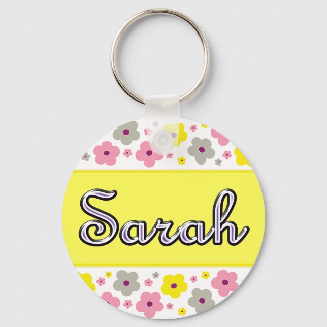 Porte-clés Sarah - Sweet Home 10 Porte - clé (Recto)