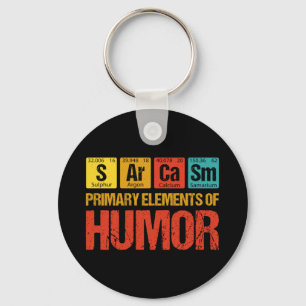 Porte-clés Sarcasme Éléments principaux de l'Humour