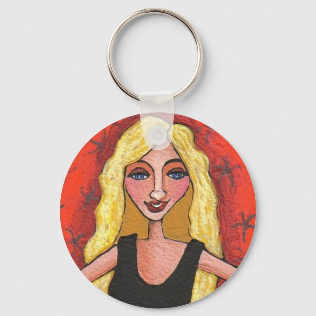 Porte-clés Sassy Blonde - porte - clé (Recto)