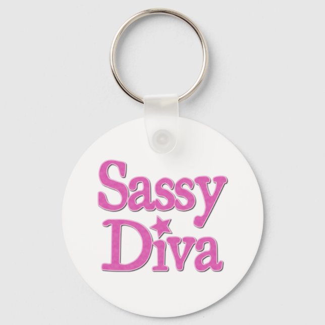 Porte-clés Sassy Diva (Recto)