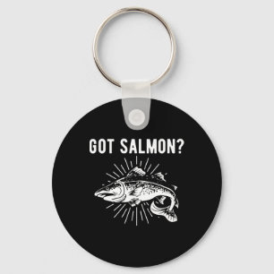 Porte-clés Saumon Saumon Pêcheur Saumon de poisson