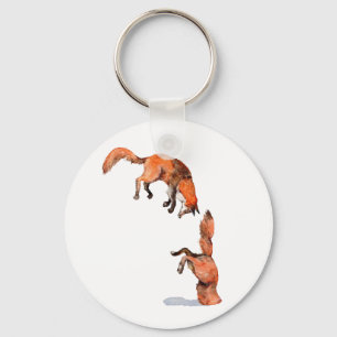 Porte-clés Sauter Renard Rouge