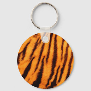 Porte-clés Sauvage et Vibrant Tiger Orange