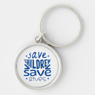 Porte-clés Sauver les enfants, sauver des vies