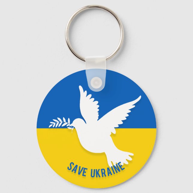 Porte-clés Sauvez le Porte - clé ukrainien (Recto)