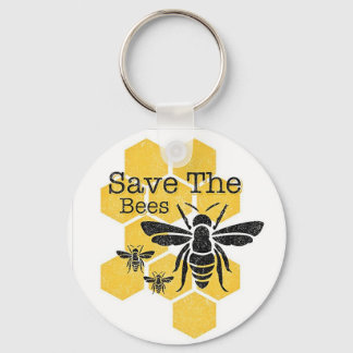 Porte-clés Sauvez les abeilles