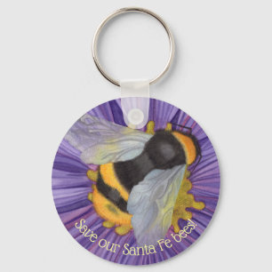 Porte-clés Sauvez Les Abeilles ! Oeuvre originale Porte - clé