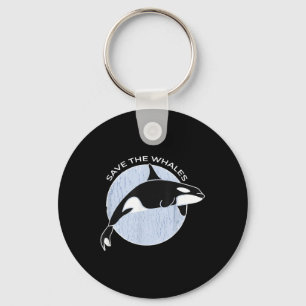 Porte-clés Sauvez Les Baleines I Ocean De l'environnement Pro