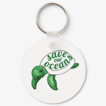 Sauvez nos océans Cute Turtle