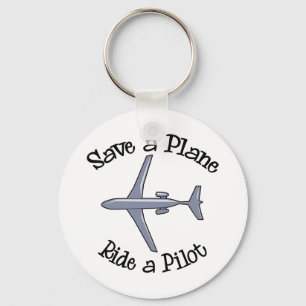 Porte-clés Sauvez un porte - clé plat