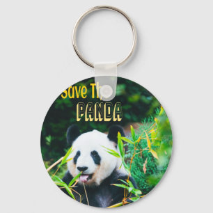 Porte-clés Save The Panda