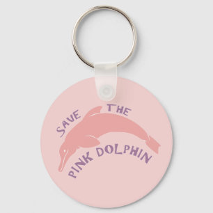 Porte-clés Save the Pink Dolphin