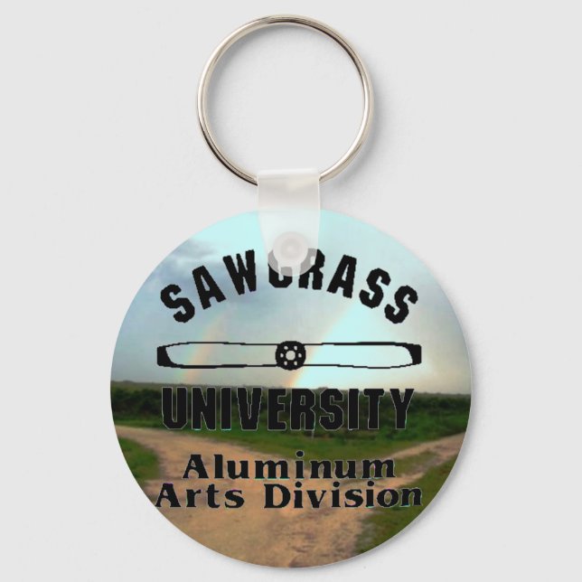 Porte-clés Sawgrass University Division des arts de l'alumini (Recto)
