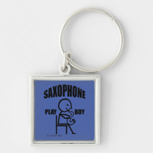 Porte-clés Saxophone Play Boy