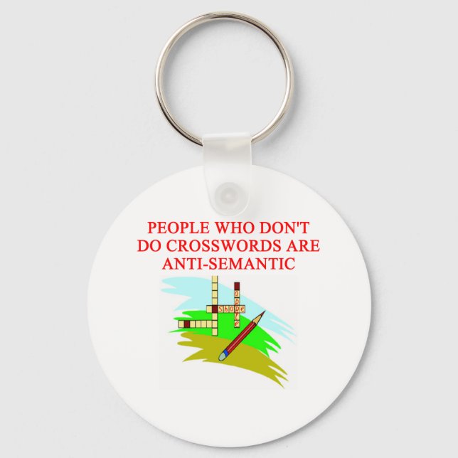 Porte-clés scabre et cross-word game player design (Recto)