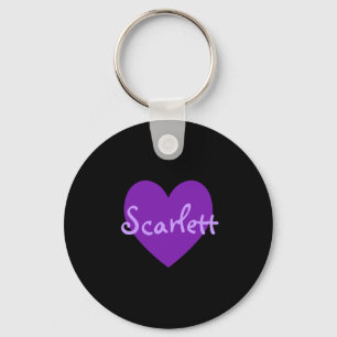 Porte-clés Scarlett en violet