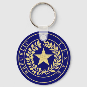 Porte-clés Sceau de la République du Texas