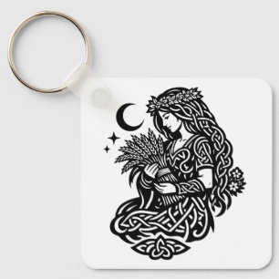 Porte-clés Sceau de la Vierge — Encre du zodiaque terrestre