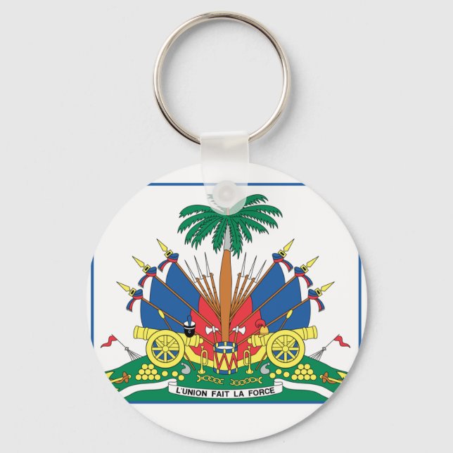 PORTE-CLÉS SCEAU D'HAÏTI (Recto)