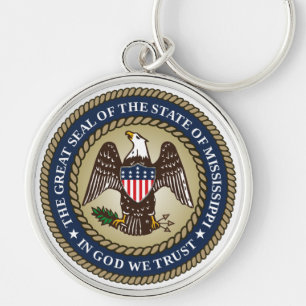Porte-clés Sceau du Mississippi