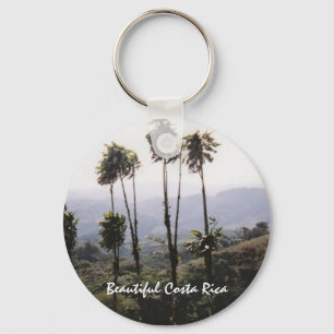 Porte-clés Scène d'Arenal - beau Costa Rica