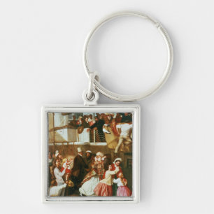 Porte-clés Scène d'embarquement