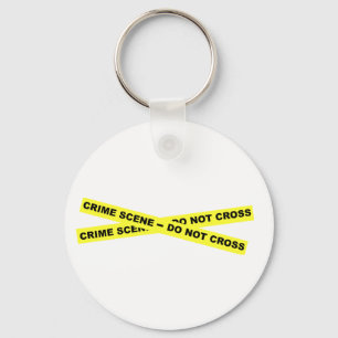 Porte-clés Scène du crime - ne croisez pas
