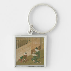 Porte-clés Scène intérieure, c.1730