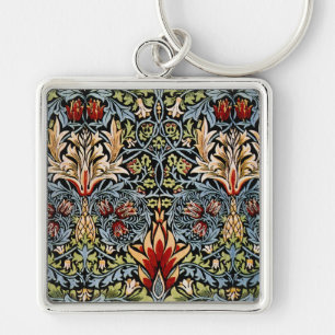 Porte-clés Schéma floral William Morris Snakeshead