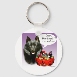 Porte-clés Schipperke Halloween Candy