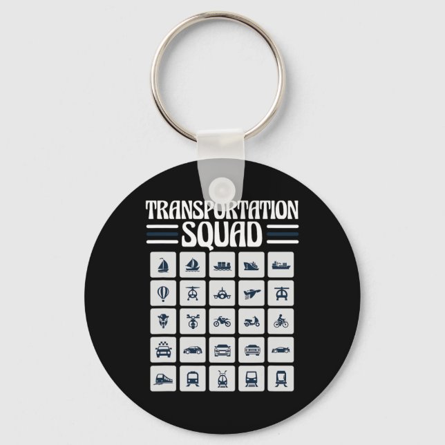 Porte-clés School Bus Driver Back To School Funny Transportat (Recto)